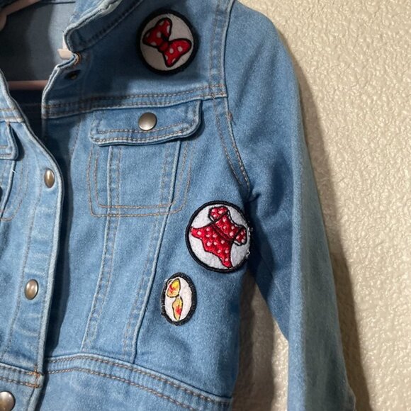 Disney Minnie Mouse Jean Jack & Vest Bundle Size 2T - Picture 5 of 14